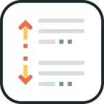Line Spacing SVG Icon